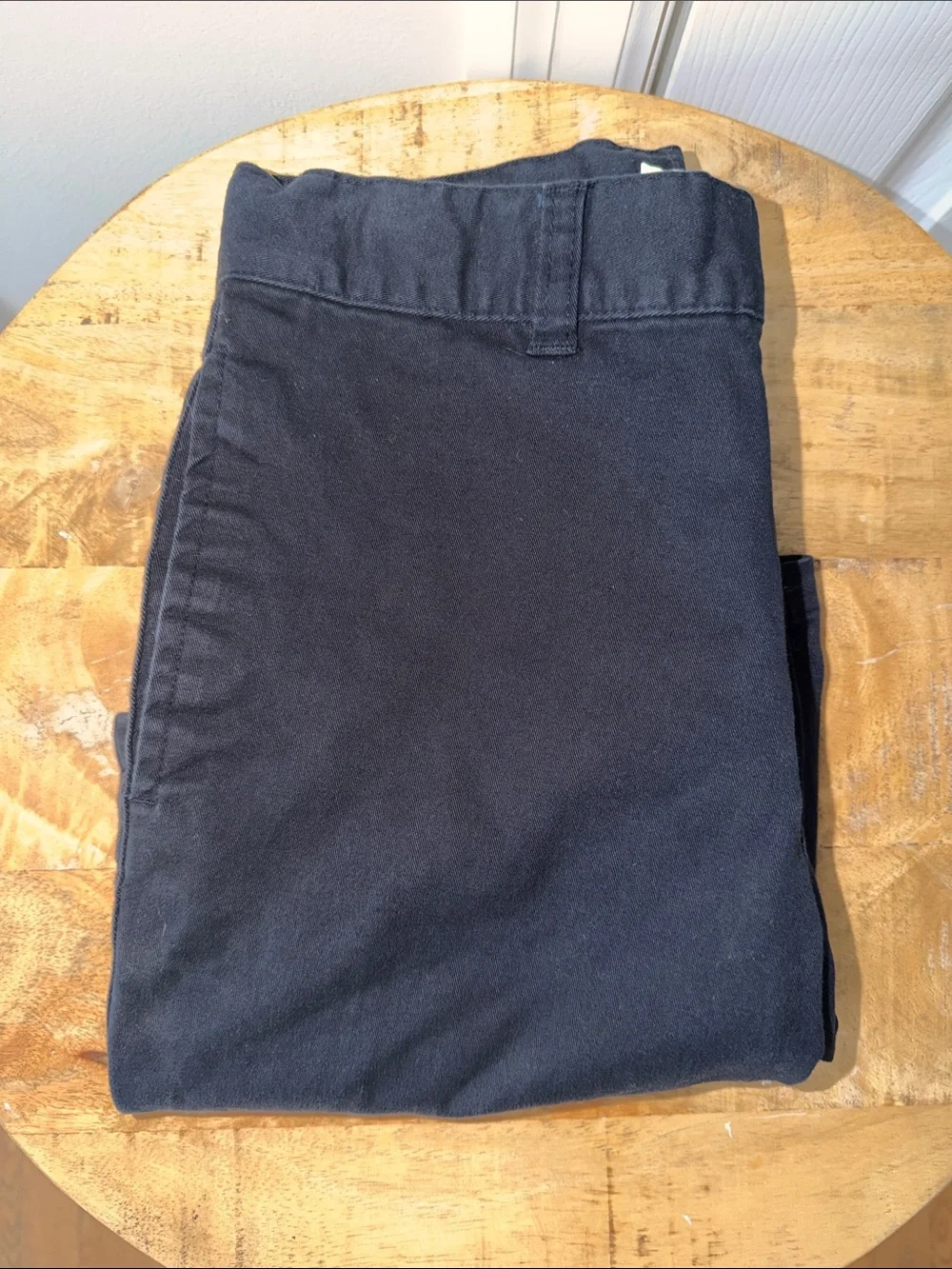 Amazon Essentials Boys Black Flat Front Casual Shorts